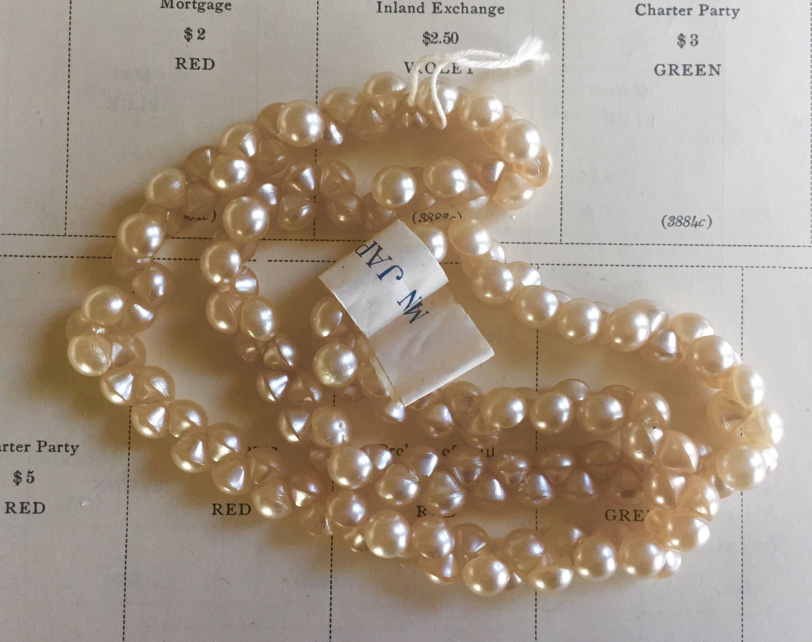Tiny Glass Pearl Buttons - Ivory, Cream, Champagne - Petite Doll Butt…