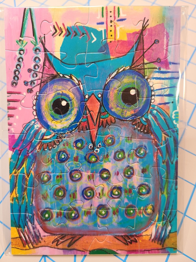 Art Jigsaw Puzzles, Fine Art Puzzles, Jigsaw Puzzle Artist, Owl Jigsaw