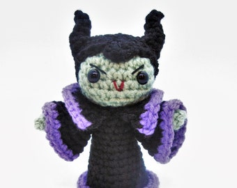 Sleeping Beauty Evil Fairy Sorceress Amigurumi Doll Crochet Pattern