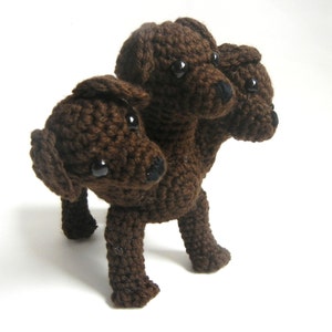 Cerberus the Three Headed Dog Crochet Pattern image 2