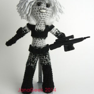 Pattern for Farscape inspired Chiana Crochet Doll