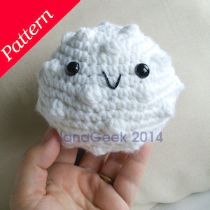 Modèle de crochet Amigurumi de globules blancs