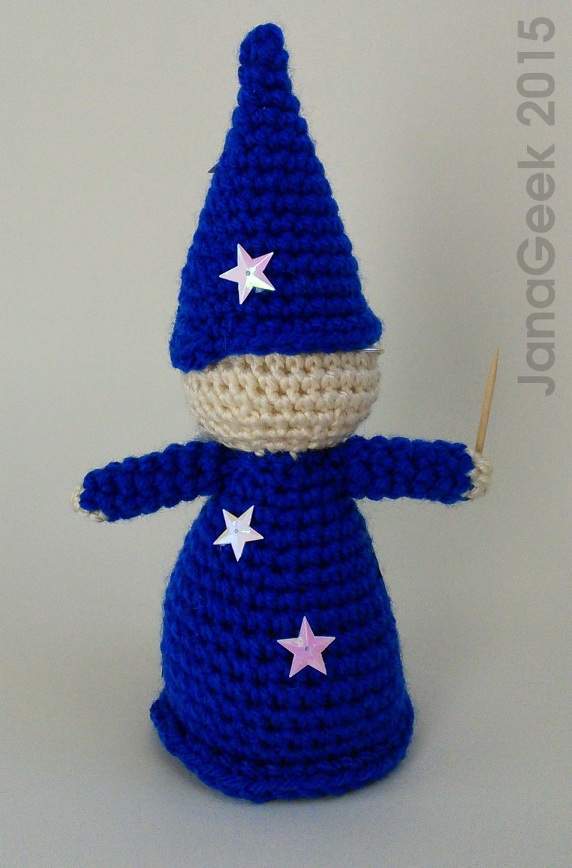 Wizard Doll Crochet Pattern - Etsy