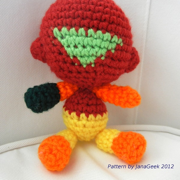 FREE Samus Aran Metroid Crochet Doll Pattern