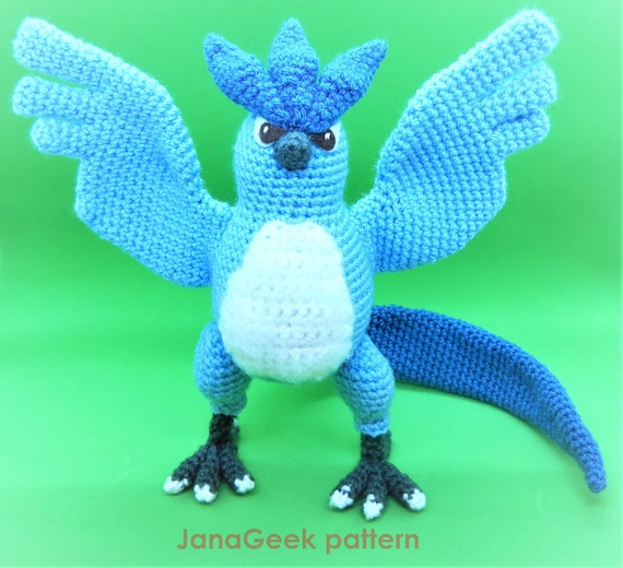 Arctic Freeze Game Bird Crochet Pattern - Etsy