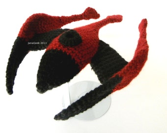 FREE Pattern for Farscape inspired Talyn Crochet Starship