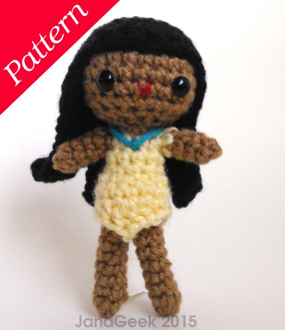 pocahontas amigurumi