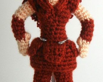 Pattern for Farscape inspired Sikozu Doll Crochet