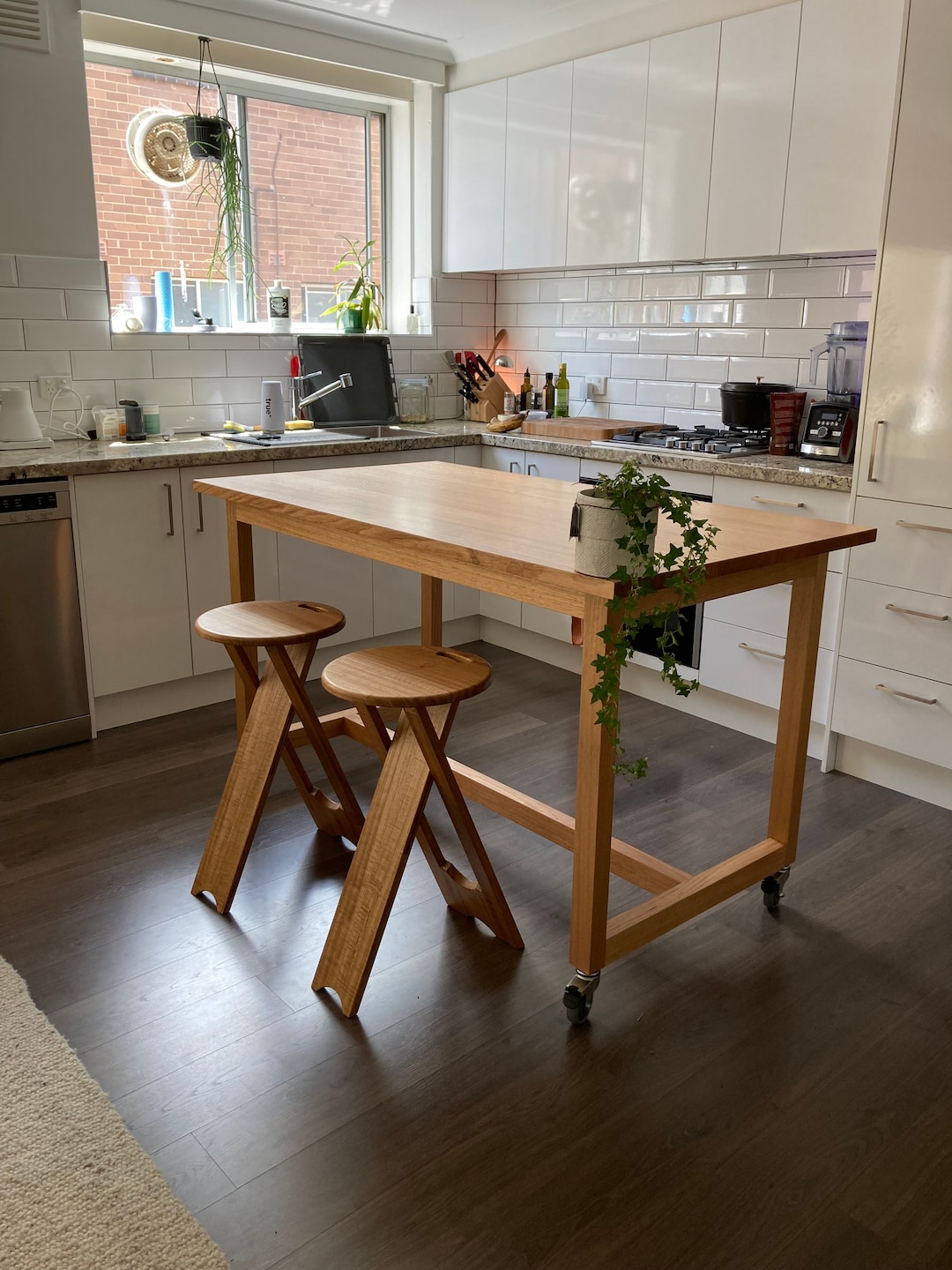 Folding Stool or Side Table Musician or Artist Stool