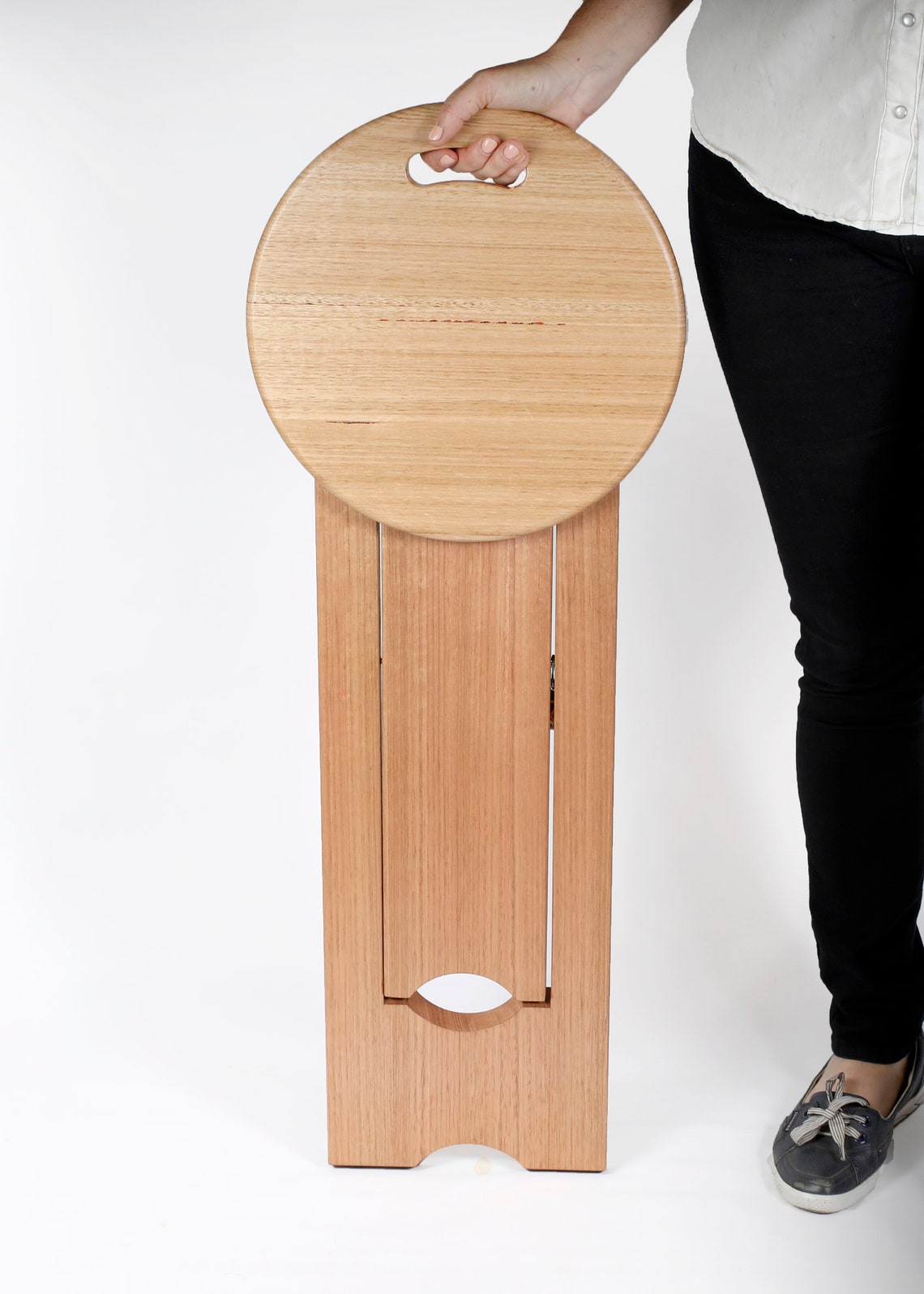 Folding stool or side table Musician or Artist stool. Folding Etsy