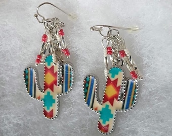 Cactus Earrings