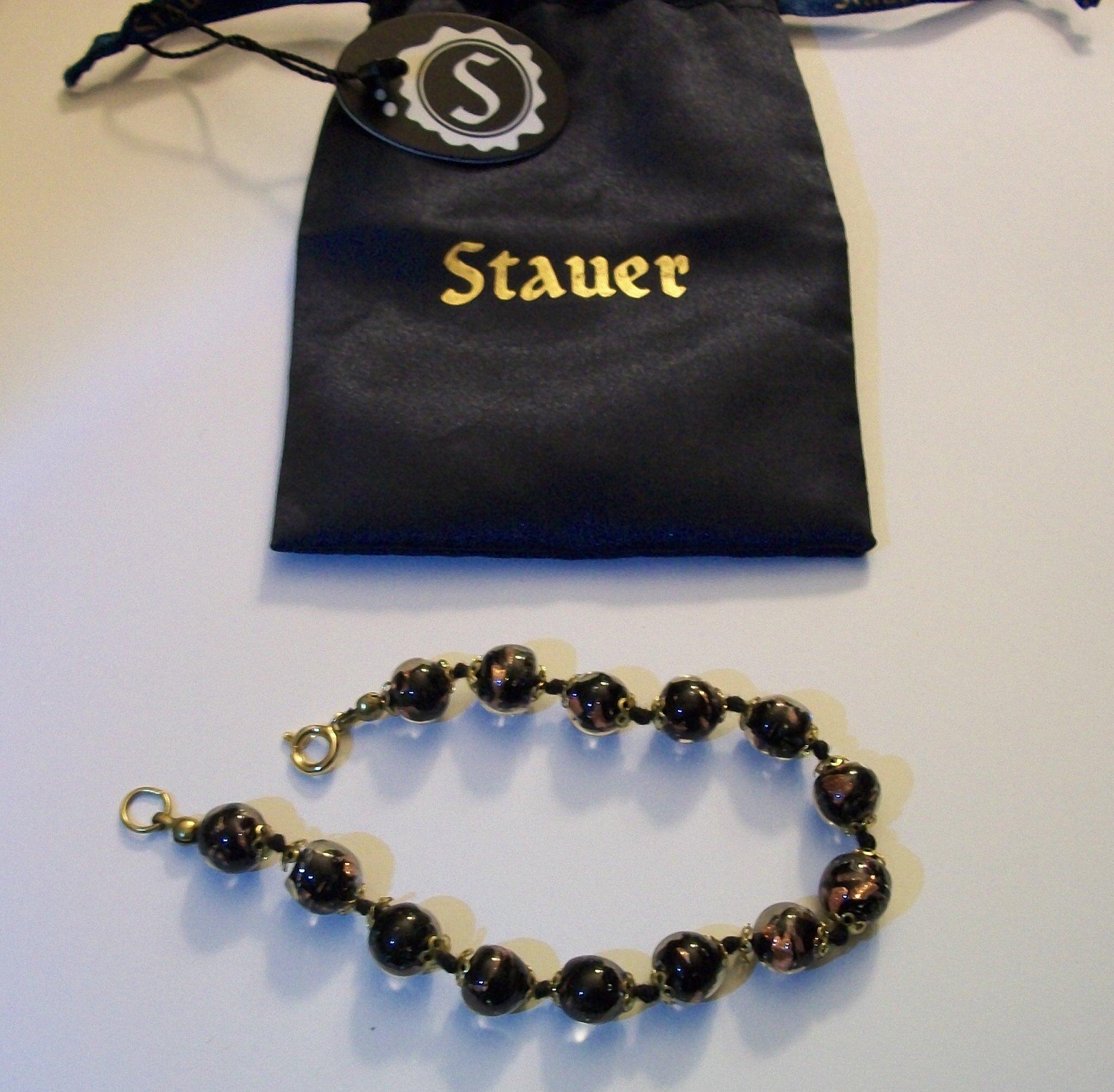 Stauer murano 2024 glass necklace