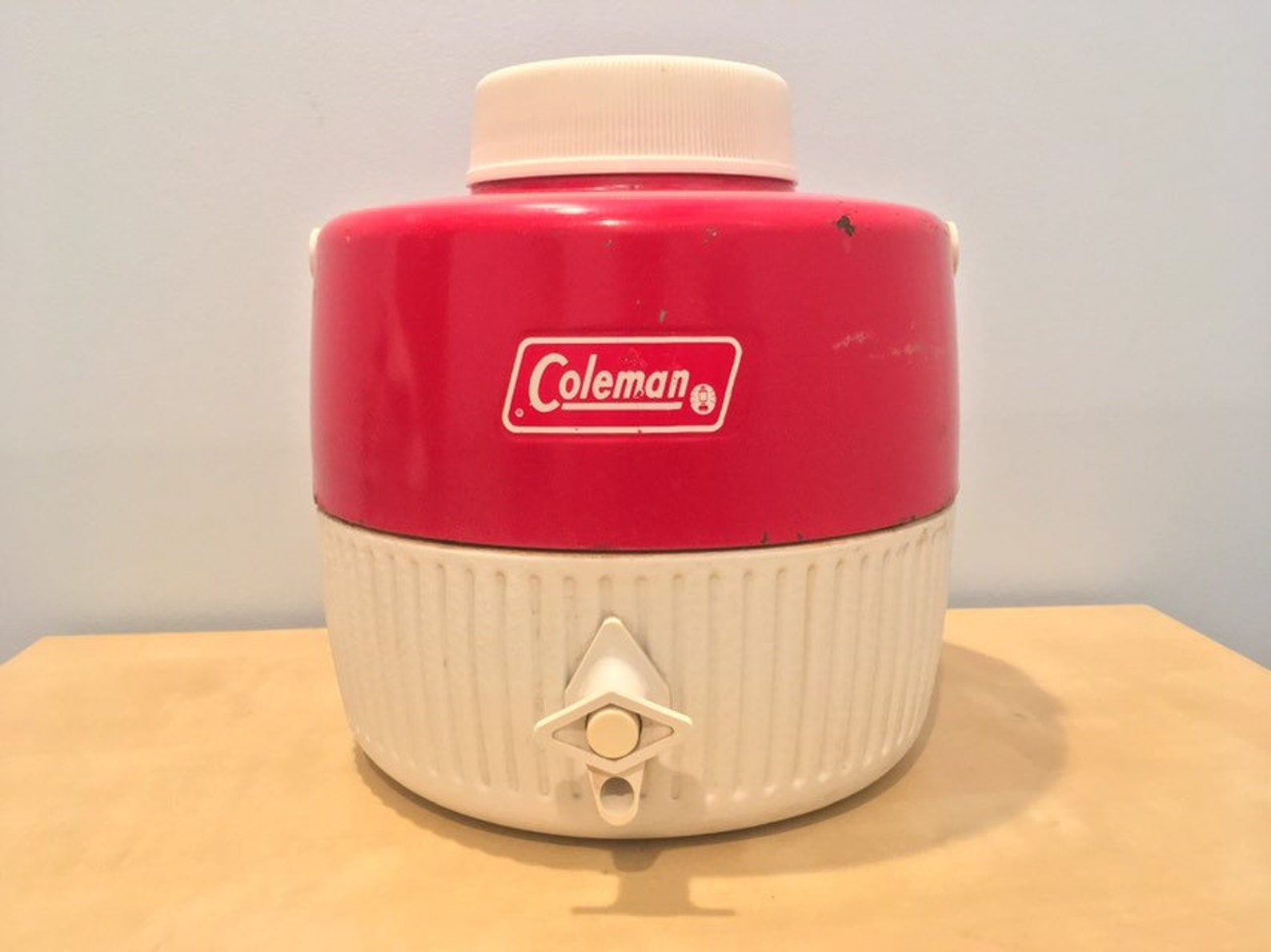 Vintage Coleman Camping Thermos/Cooler Etsy