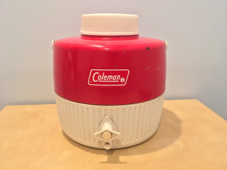 vintage camping thermos