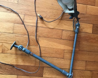 1950’s Industrial Craftsman task  lamp architect lamp