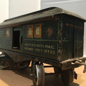 American Railway Express train car #1205, U.S. Mail Railway Post Office