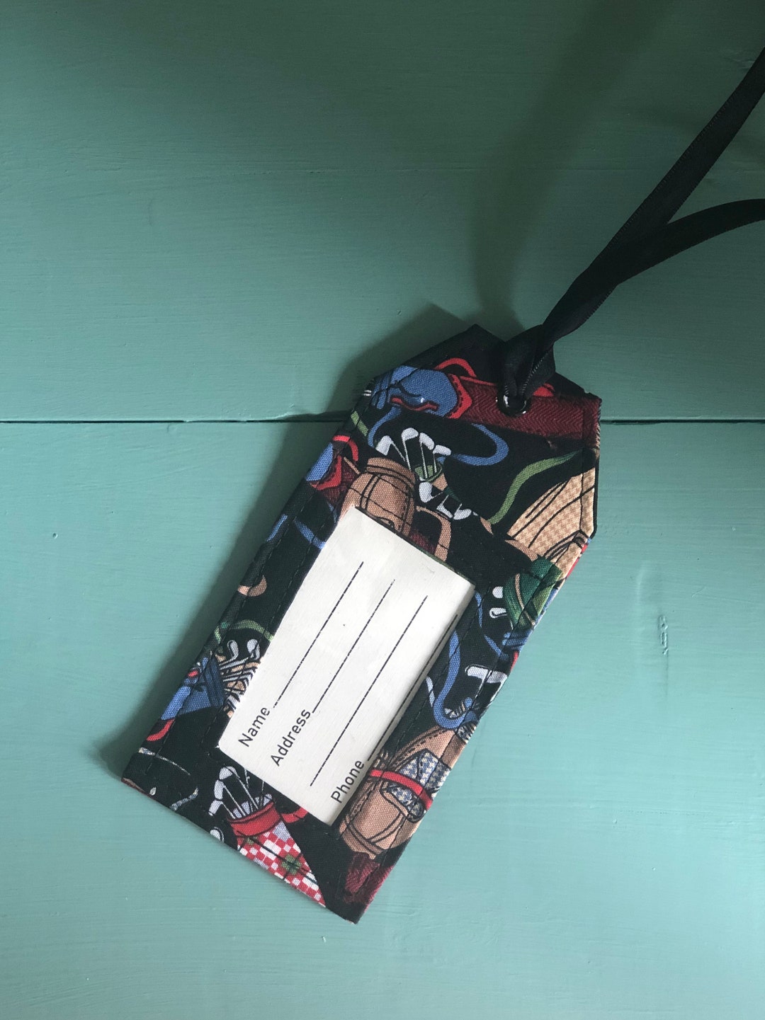 Luggage Tags Golf Bag Tags Gym Bag Tags Gift Idea Luggage Etsy