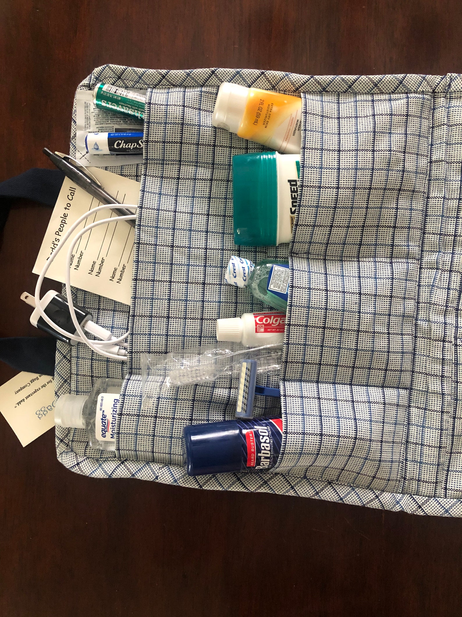 Dad Bag Dad Hospital Survival Bag Baby Shower Gift New Etsy