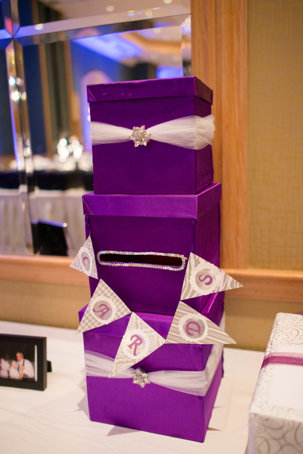 Card Box for Wedding Anniversary Birthday Etsy