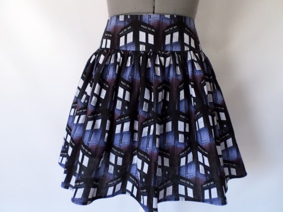 Items similar to Doctor Who skirt on Etsy