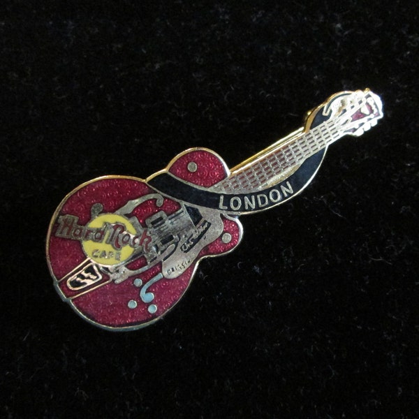 Hard Rock Cafe Mini Guitar Series Pin from London