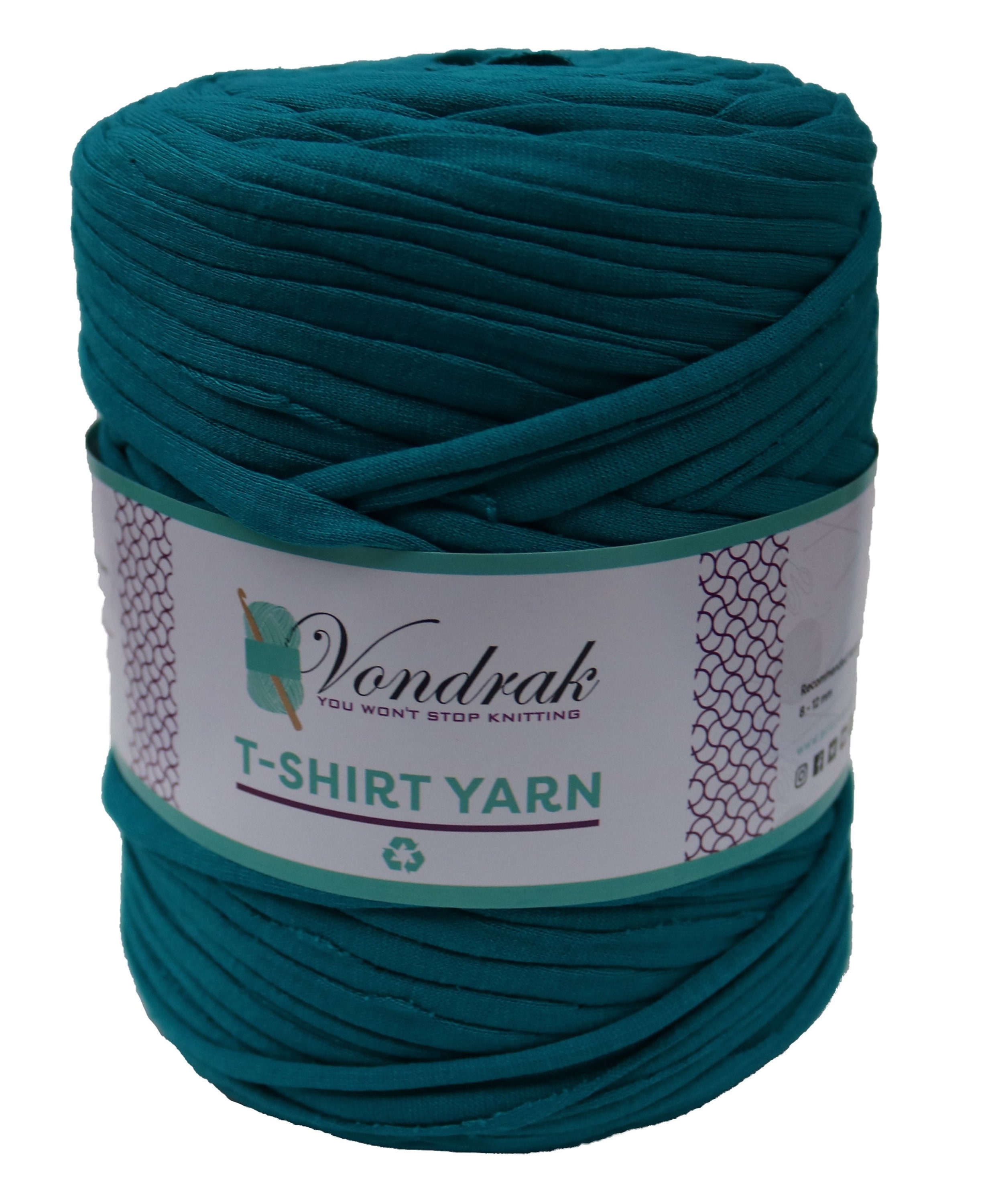 T Shirt Yarn RECYCLED 130 Yards Etsy