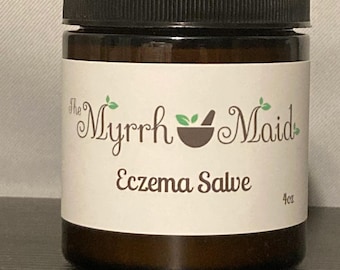 Organic Eczema Salve: Handmade with Calendula & Chamomile