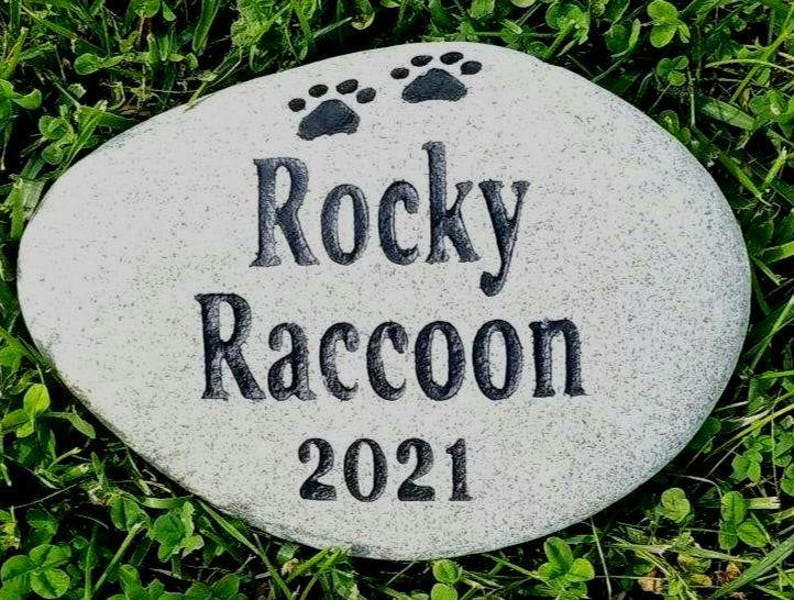 8" -10" Pet Memorial Stone image 3