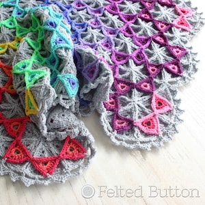 Crochet Pattern, Prism Blanket image 1