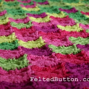 Colorful Crochet Blanket Pattern, Flying Colors image 3