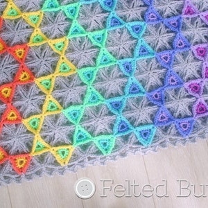 Crochet Pattern, Prism Blanket image 5