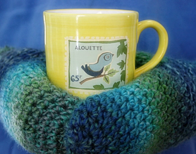 Sea Ice Cowl & Mittens Crochet Patterns, Women/Scarf/Gloves image 2