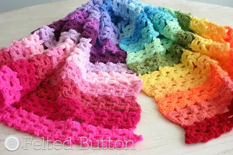 Crochet Pattern, Pansy Parade Blanket, Afghan, Blanket image 4
