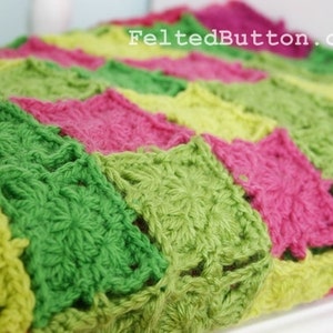 Colorful Crochet Blanket Pattern, Flying Colors image 5
