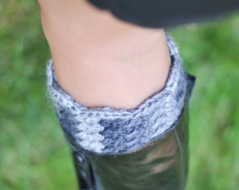 Boot Cuff Crochet Pattern Legwarmer Sock