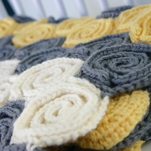 Crochet Baby Blanket and Rug Pattern, Let's Twirl image 3