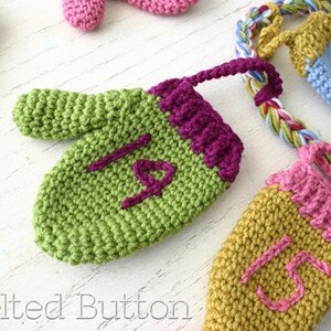 Crochet Pattern, Christmas Countdown, Bunting, Hanging Ornament image 5