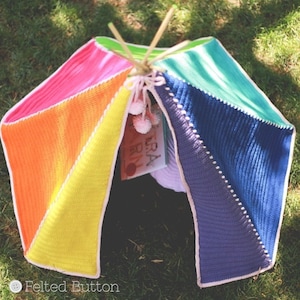 Crochet Pattern, Toddler Teepee, Kids, Children, Preschool Tent