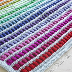 Crochet Pattern, Abacus Blanket, Baby, Afghan, Throw image 2