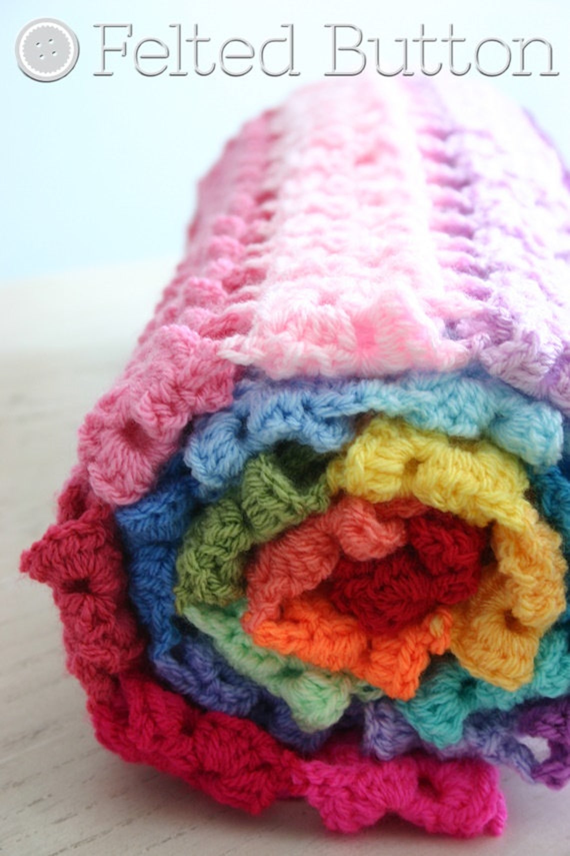 Crochet Pattern Pansy Parade Blanket Afghan Blanket Etsy