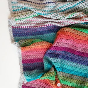 Crochet Pattern, Elan Blanket, Afghan, Throw, Baby Blanket