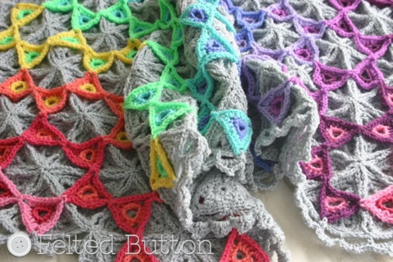 Crochet Pattern, Prism Blanket image 3