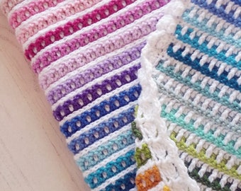 Crochet Pattern, Janus Blanket, Afghan, Baby Blanket, Crib Blanket