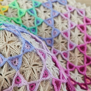 Crochet Pattern, Prism Blanket image 9