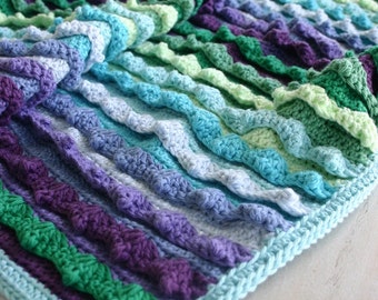 Crochet Pattern, Eventide Blanket, Baby, Afghan, Throw