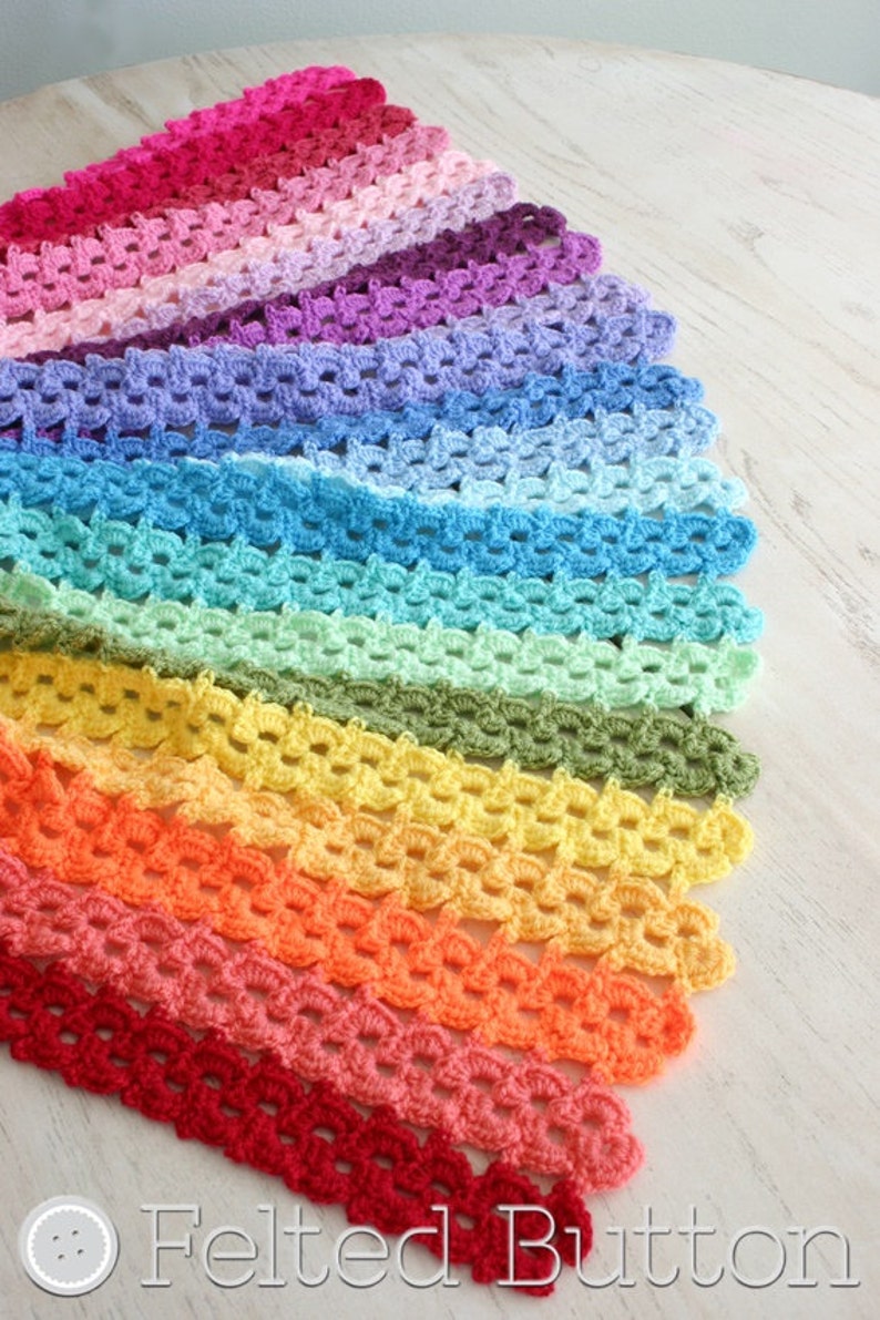 Crochet Pattern, Pansy Parade Blanket, Afghan, Blanket image 2