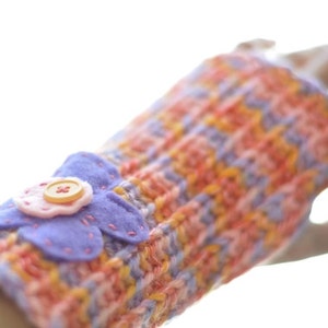 Ribbed Wrist-Warmers Crochet Pattern, Toddler, Kids, Women, Adult image 3