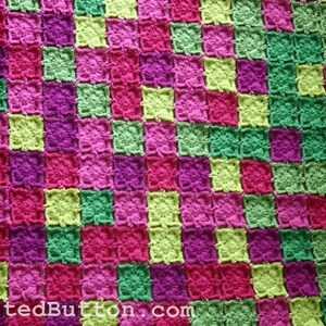 Colorful Crochet Blanket Pattern, Flying Colors image 4