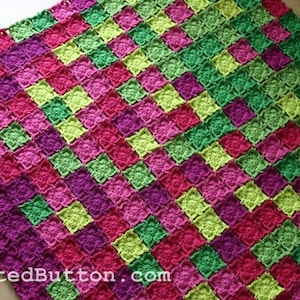 Colorful Crochet Blanket Pattern, Flying Colors