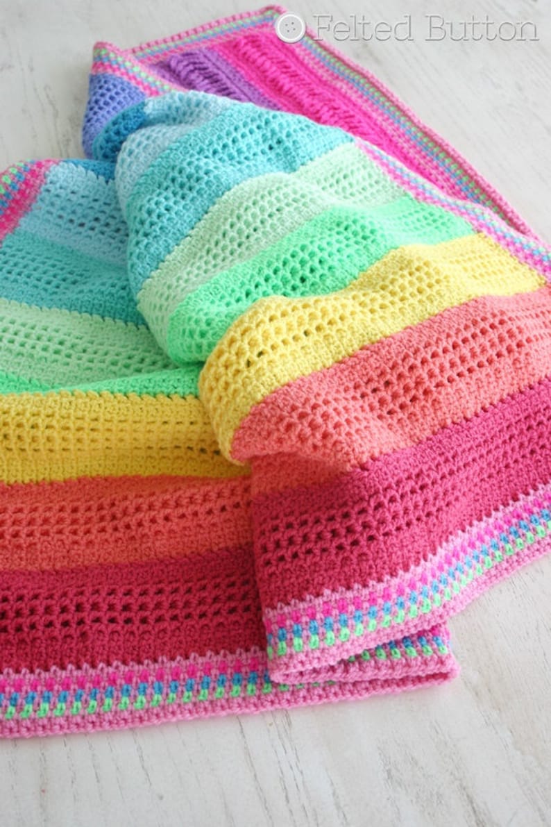 Crochet Pattern, Afghan, Blanket, Plaited Throw image 5